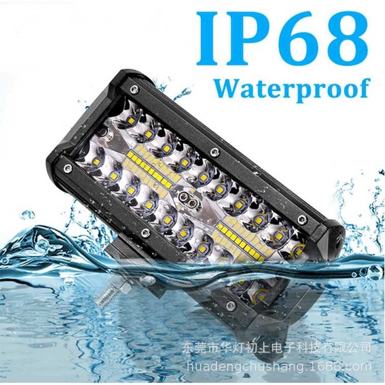 新款直销跨境热销120W高亮汽车越野车顶灯货车长条工作灯led射灯,汽车零部件/养护/美容/维保,LED射灯,淘宝优惠券,粉丝福利购,淘宝优惠卷