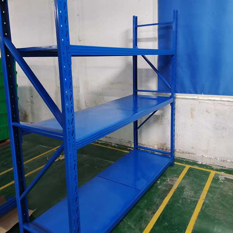 新款直销鑫杰仓储 快递仓库置物架冷轧钢家用储藏室轻型货架多规