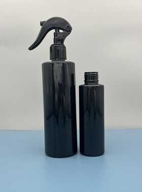 新款直销供应250m l200ml毫升塑料黑色遮光平肩120ml小老鼠喷雾瓶