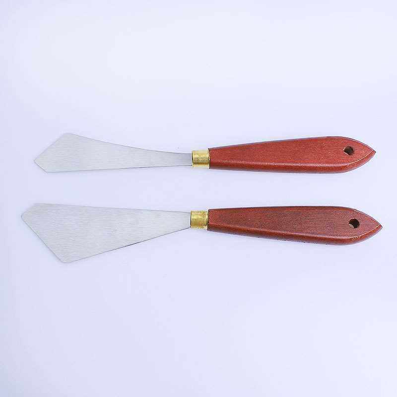 新款直销美术刮刀 异形油画刀 油画铲调色刀 油画丙烯刮刀肌理刀