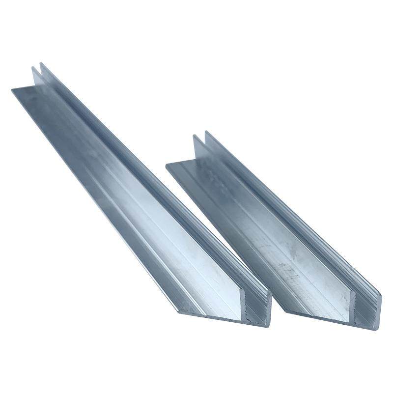 新款直销卡布灯箱型材天花软膜龙骨铝合金灯箱型材卡槽h码无框铝