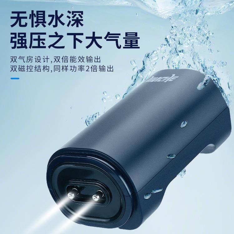 新款直销增氧泵金鱼氧气泵鱼缸四头气量大养鱼增氧机小型鱼池家用