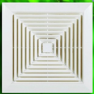 集成吊顶换气通风铝扣板吊顶面罩600x600中央空调出风口60 60面板