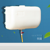壁挂水箱家用蓄水挂墙式 塑料储水箱长方形水桶带龙头储水用挂水箱