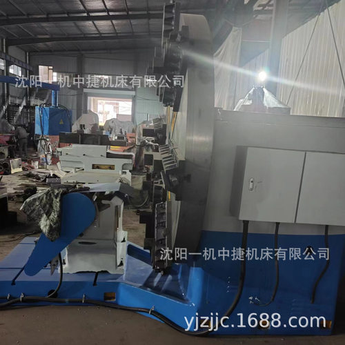沈阳一机CW2500大头车床 重型落地车床CW61125 连体端面法兰车床