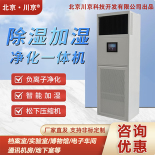 2档案馆档案库房用智能型加湿除湿除尘除酸净化一体机 恒湿机厂家
