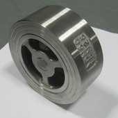 201 H71止回阀单向阀逆止阀 25P对夹式 304不锈钢阀门H71W 16P