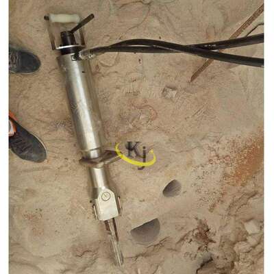 隧道石场开采岩石劈裂机液压岩石分裂机电动液压开山开石机