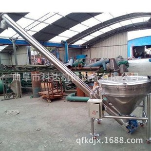 稻谷管式螺旋输送机   煤灰渣垂直提升机 粮站粮食装车螺旋提升机