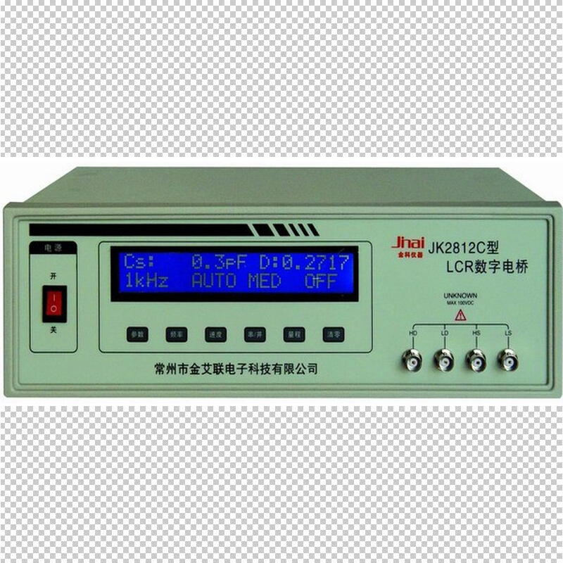 常州金科JK2812C数字电桥 液晶显示 测电感 电容 电阻  LCR测试仪