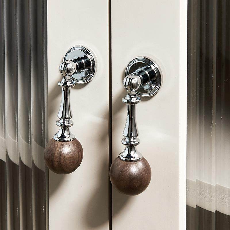 黄铜法式银色胡桃木抽屉拉手中古风古铜色吊坠厨房橱柜衣柜门把手,住宅家具,拉手,淘宝优惠券,粉丝福利购,淘宝优惠卷