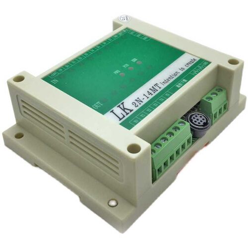 FX2N-14MT2AD国产PLC工控板可编I程控制器RS485在线下载监