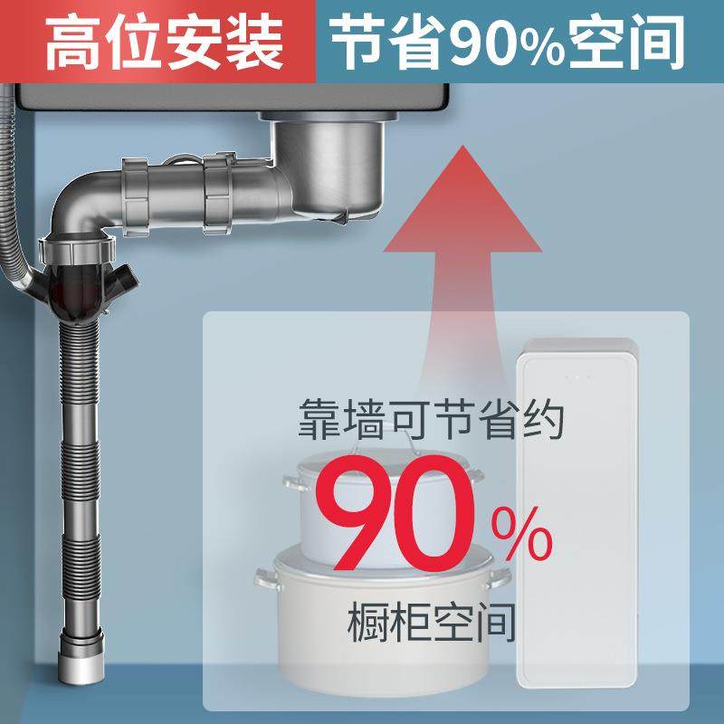 厨房水槽洗菜盆下水管配件洗碗池双槽侧排管道下水器套装侧排专用,家装主材,下水器,淘宝优惠券,粉丝福利购,淘宝优惠卷
