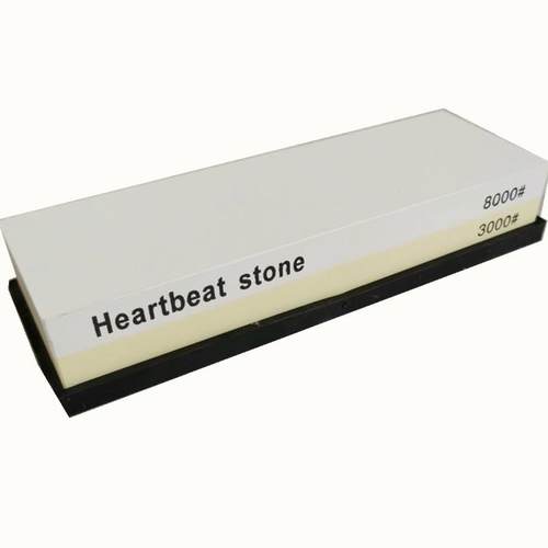 #--#双面白刚玉磨刀石砥石油石天然荡刀石家用木工精磨抛