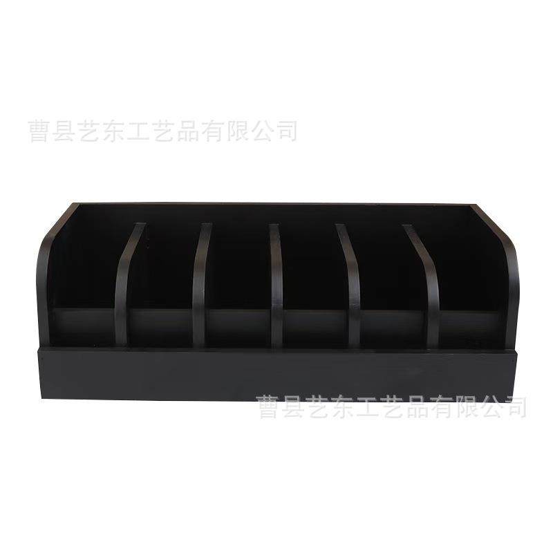 现货六格腰带收纳盒无盖衣柜皮带整理陈列展示盒实木收纳架,收纳整理,书桌收纳置物架,淘宝优惠券,粉丝福利购,淘宝优惠卷