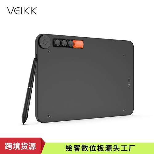 VEIKKVO1060新品热卖手绘板数位板绘图板手写板绘画板配无源笔