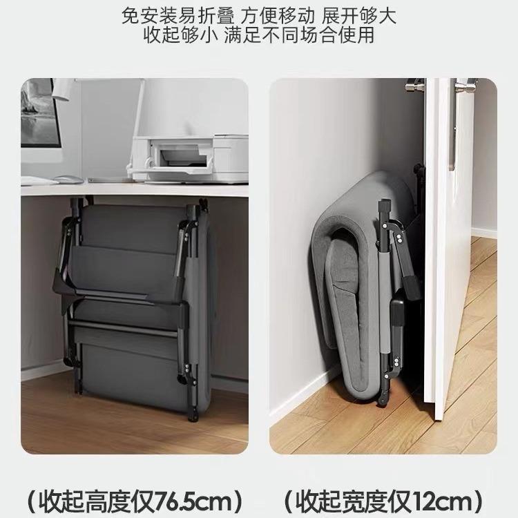 厂家灯芯绒折叠躺椅办公室午休倚靠户外家用沙滩椅简易陪护床