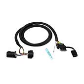 升级版 美式 7针转4针拖车线束公头母头转接延长线带白色引线改良款