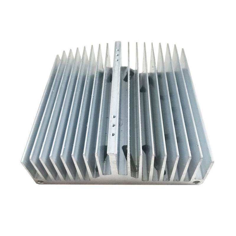 梳子型电子散热器大功率散热片密齿铝型材散热CNC加工铝合金
