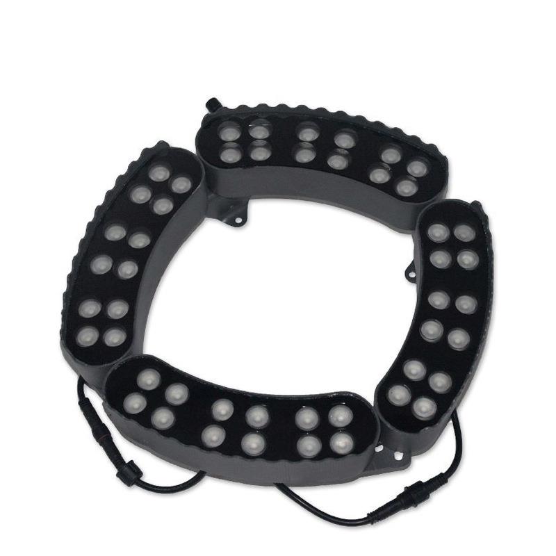 外ld抱树灯环形包柱灯户箍圆形照树灯射树灯抱e围树景观射灯防水