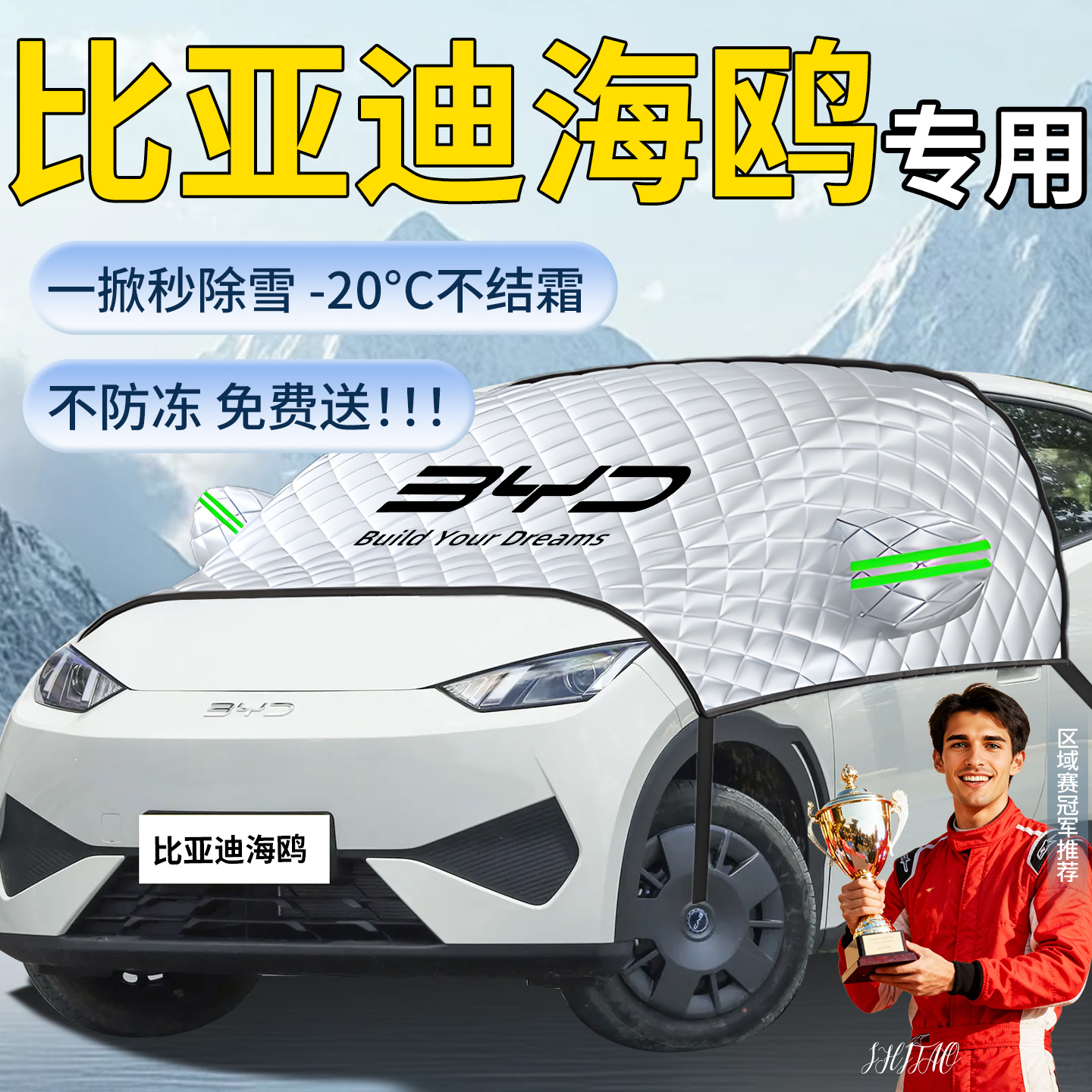 【比亚迪海鸥】专用遮雪挡