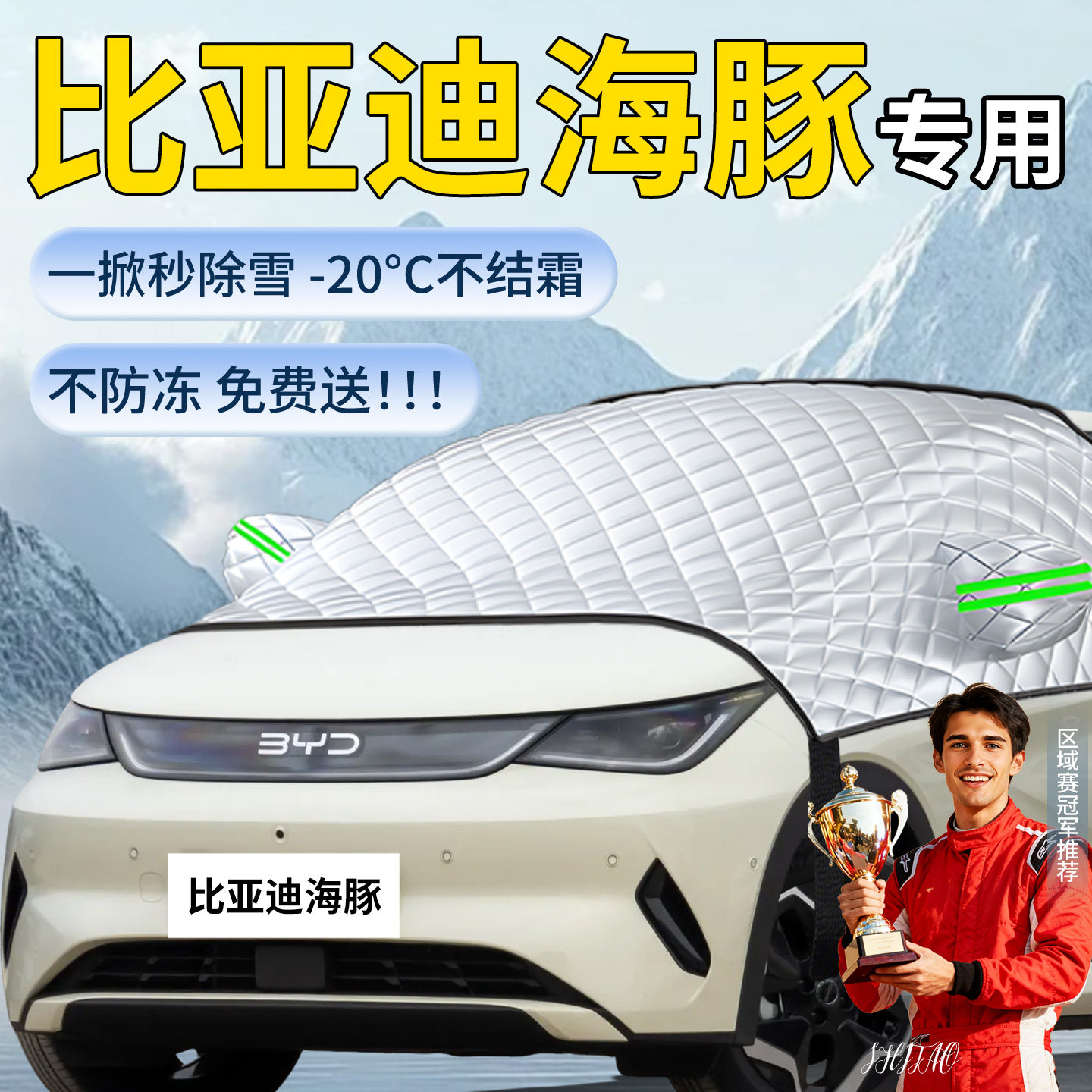 【比亚迪海豚】专用遮雪挡