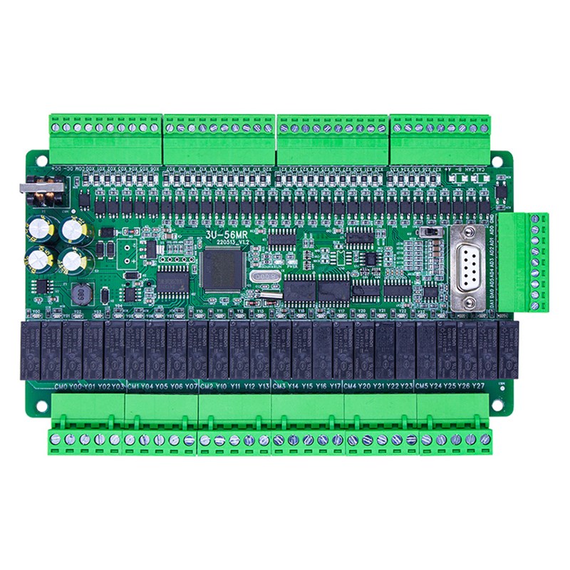 SEEKU PLC工控板国产FX3U56MR 继电器可编程控制器模拟量高速计数