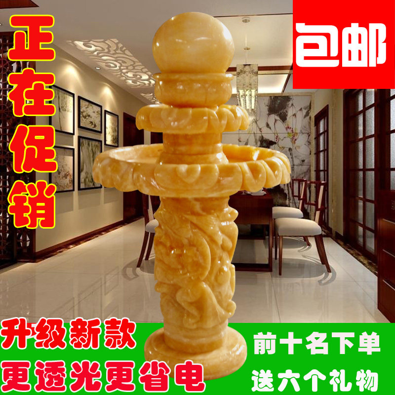 开业新款招财球转运球流水喷泉室内摆件石材工艺品家居现代风水球