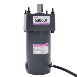 HOUYE直流齿轮减速电机调速马达直流12V24V20W30W40W60W120W200W