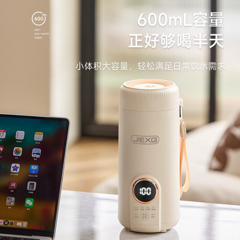 德国电热水壶宝宝外出冲奶恒温杯出差旅行便携式烧水杯小型烧水壶