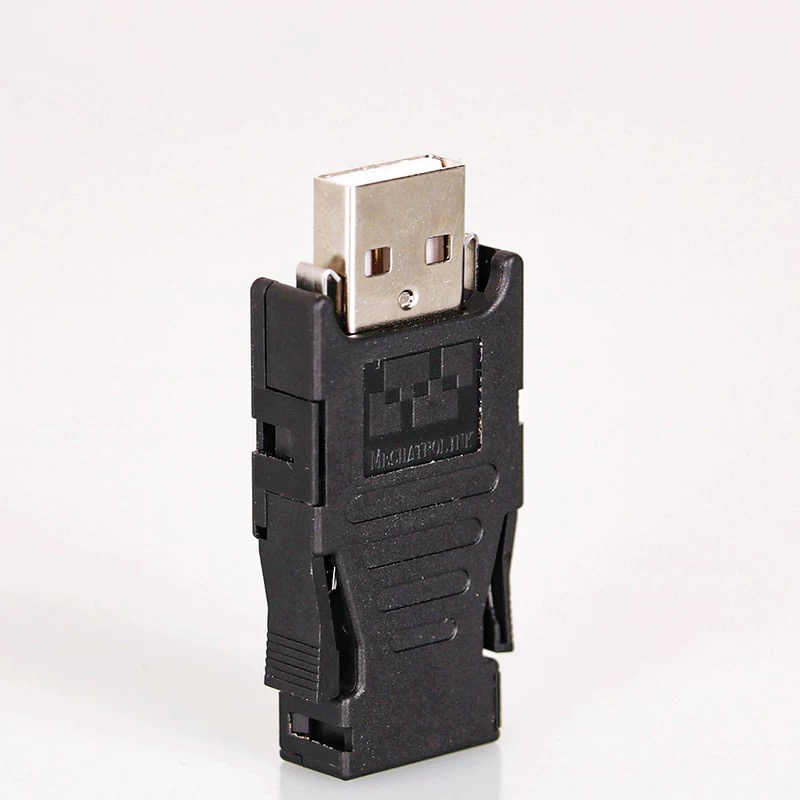 安川M2伺服驱动USB插头JEPMC-W6022MP2300S-E终端电阻通讯CN6接头