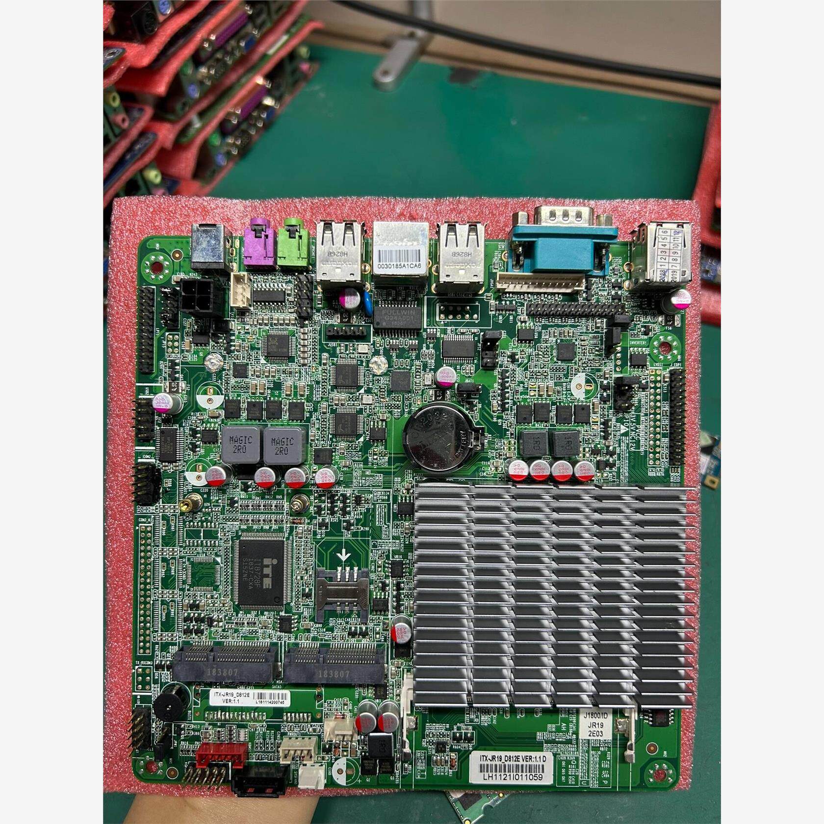 询价研域工控ITX-JR19-D8