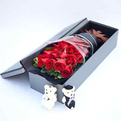 99朵玫瑰花束太原鲜花快递同城大同阳泉临汾长治全国生日配送花店