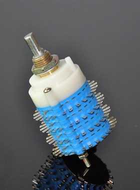 424档台产密封式旋转F开关4层24档Kxm-2-15半柄蓝色胆机波段开