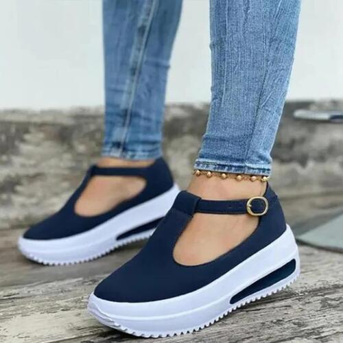 极速2021 Casual sandals Women Shoes Flock Buckle Strap Woman