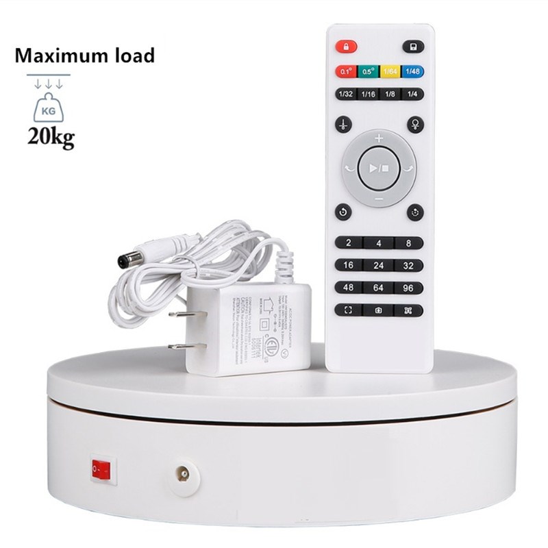 20cm 360 Degree Rotation Electric Rotating Turntable 3D Scan