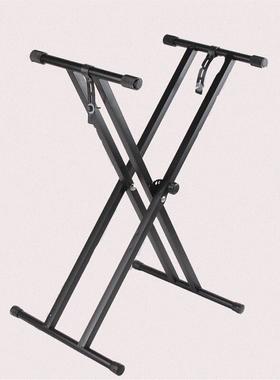 .double x type shelf electric piano keyboard stand frame lif