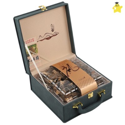 羊肚菌礼盒包装盒乾货空盒半斤装黑木耳香菇野生松茸灵芝礼品盒子