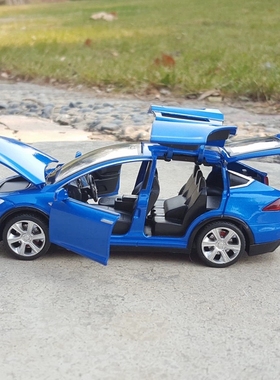 Free Shipping New1:32 Tesla MODEL X  MODEL3 Alloy Car Model