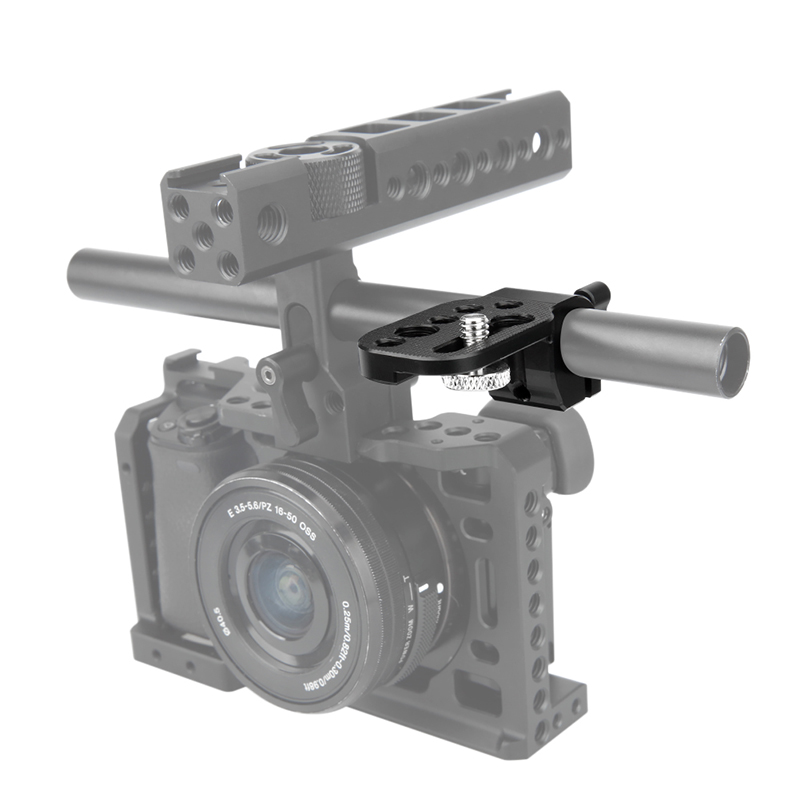 单反管夹15mm单孔导管相机配件监视器摄像摄影连接件166