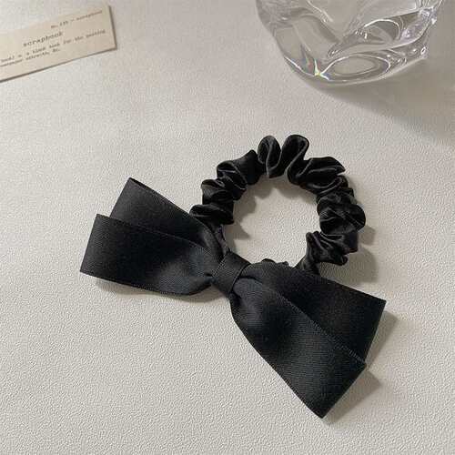 极速Sweet and Cute Bow Hairband Ins Tie-up Rubber Band Outin