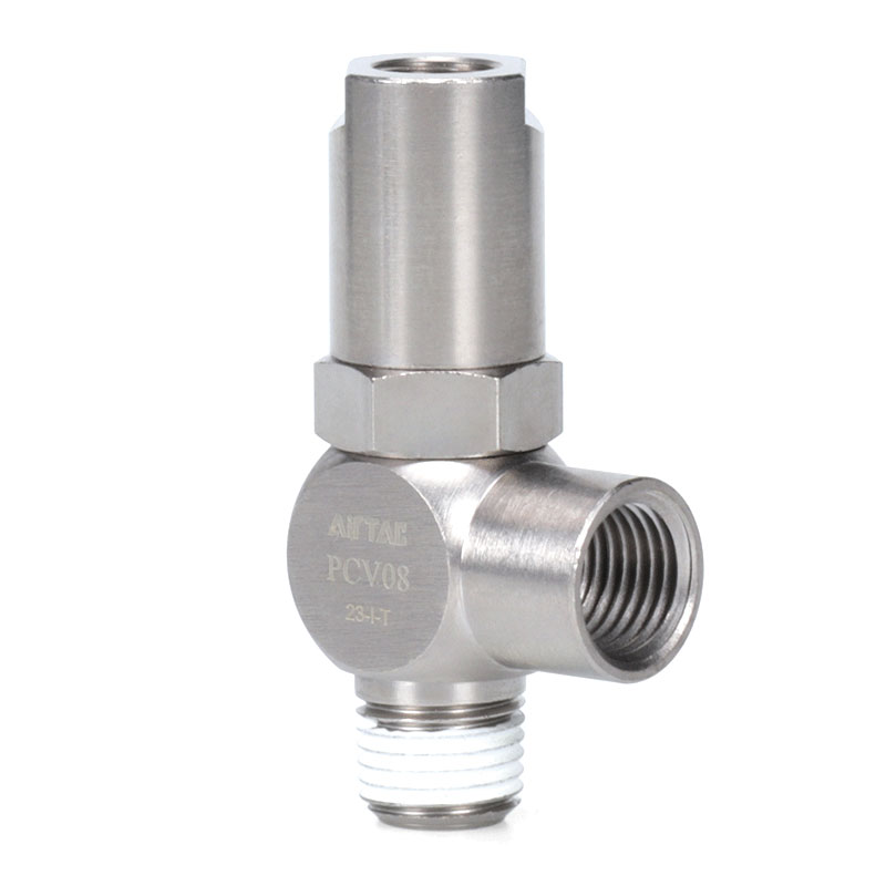 亚德客空气诱导止回阀PCV06F/08F/10F/15F气控止逆阀快插逆止阀