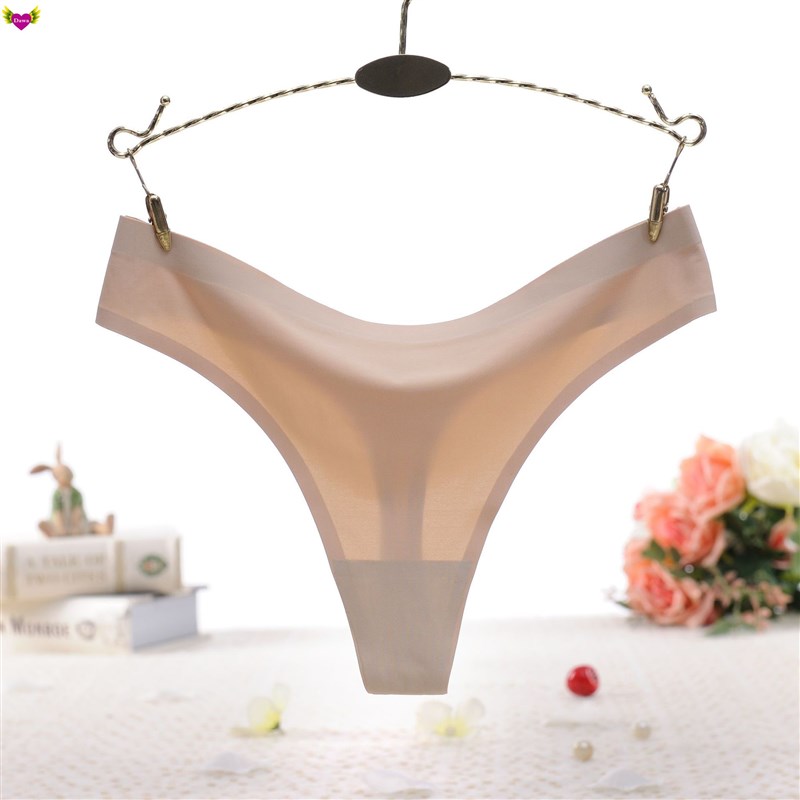 4pcs Women Underwear Seamless T Panties G-String Sexy Thongs