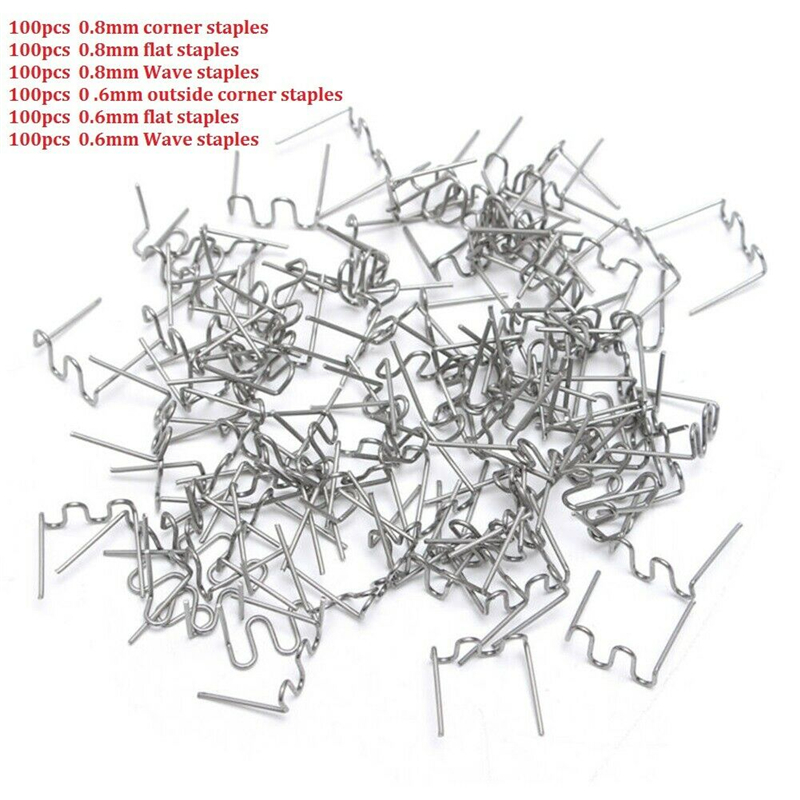 100Pcs/600Pcs Hot Stapler Staples For Plastic Welder Repair