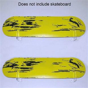 极速1pair Skateboard Rack Scooter Wall Mount Accessories