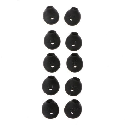 极速10pcs/lot Soft Silicone Ear Pads Eartips For Sony WISP50
