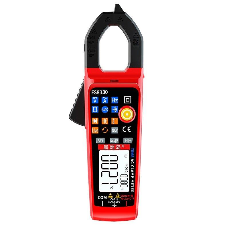 全自动数字钳形表高精度多功能防烧万用小型可携式电流钳型万用电