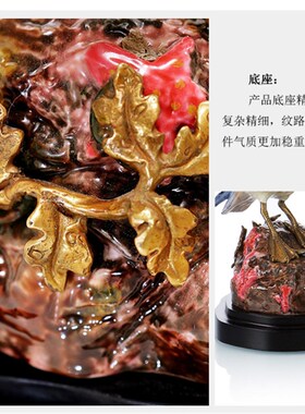 欧式奢华摆件 美式客厅装饰品 法式别墅电视酒柜玄关壁炉摆设雕塑