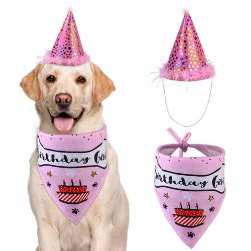 好货High Quality Hats for Dogs Dog Pet Birthday Party Hat Do