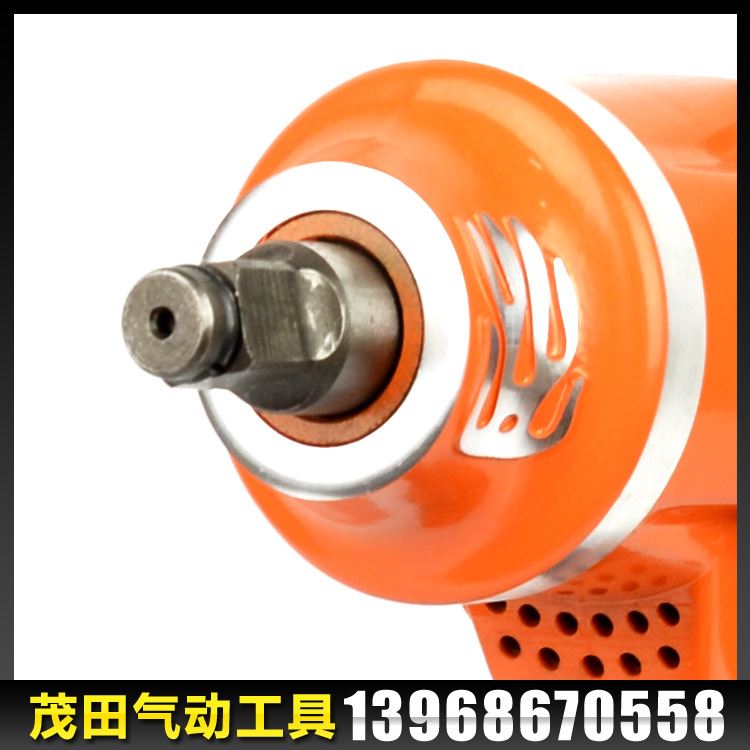 茂田专卖气动工具HTP-4900风扳手小风炮套装 1/2方头双锤打击结构